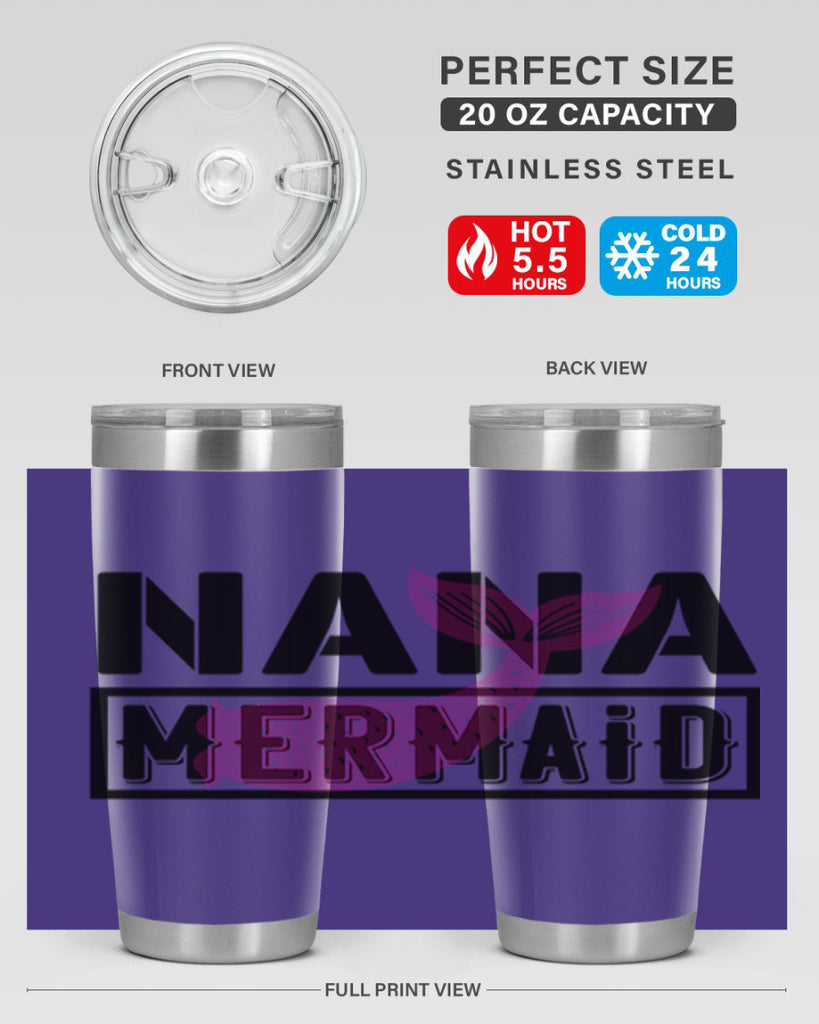 Nana mermaid 517#- mermaid- Tumbler