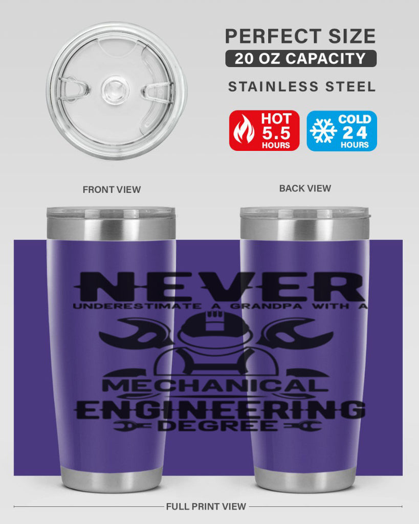 Never Style 8#- engineer- tumbler