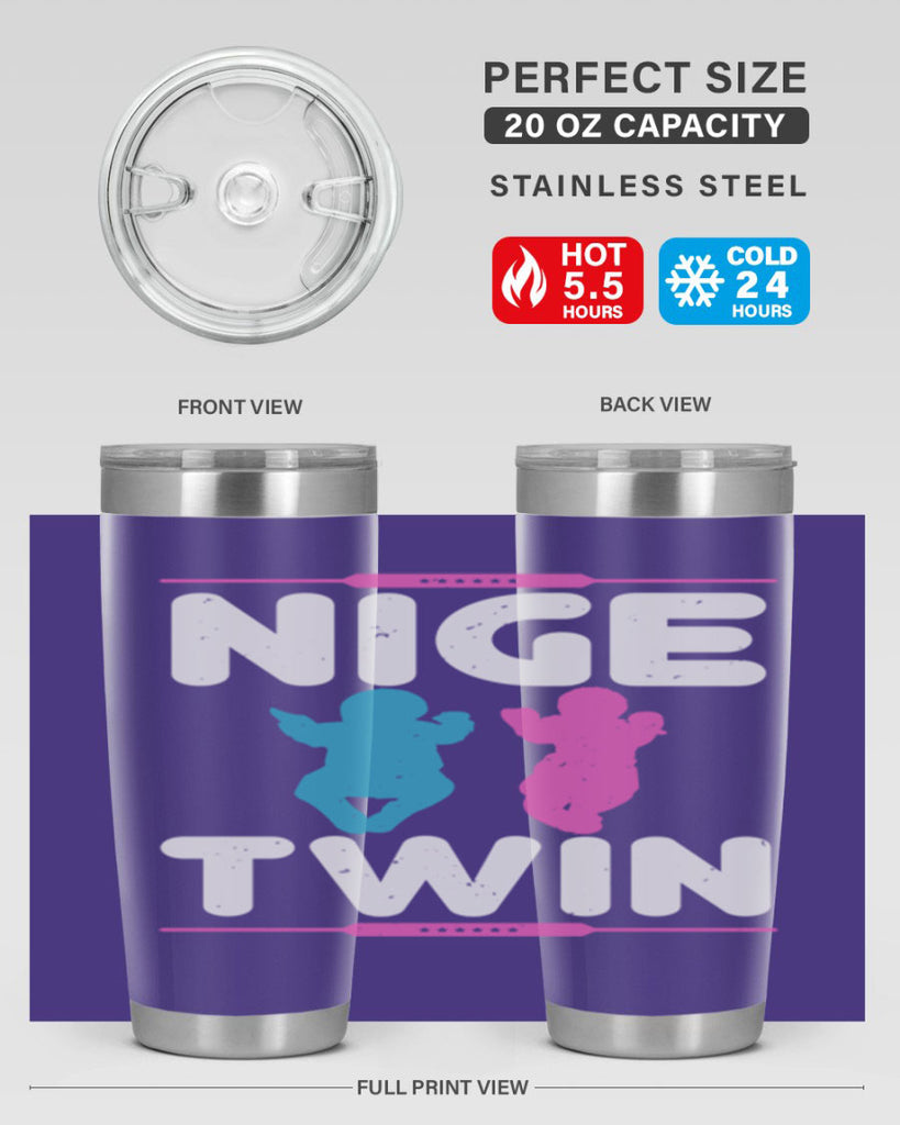 Nige Twin Style 184#- baby- tumbler