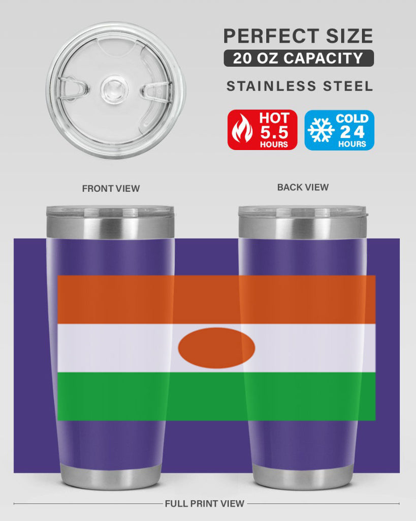 Niger 72#- world flags- Tumbler