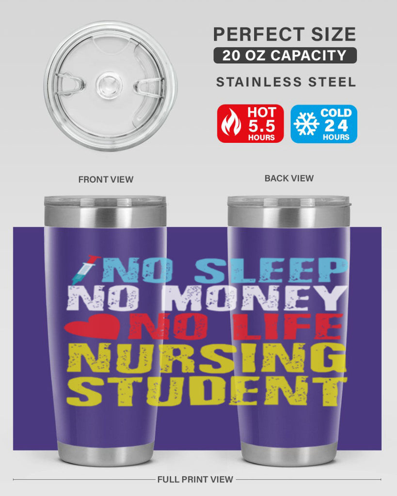 No Sleep Style 290#- nurse- tumbler