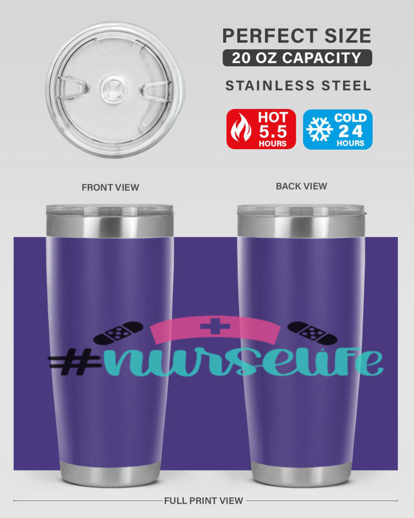 Nurse Life Style Style 107#- nurse- tumbler