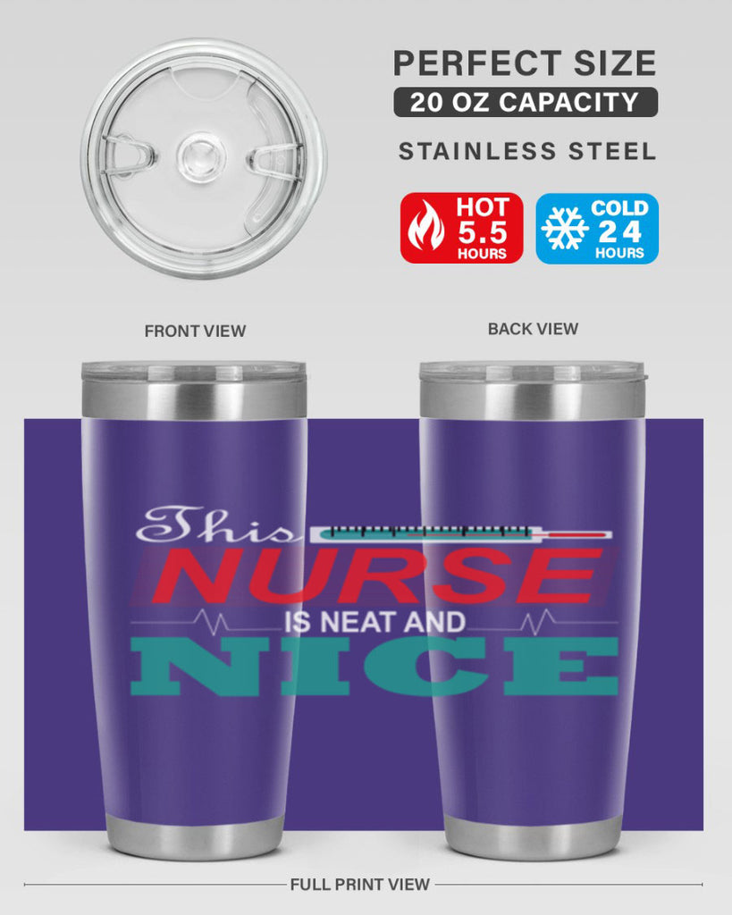 Nurse NiceTransperntPNG Style 403#- nurse- tumbler