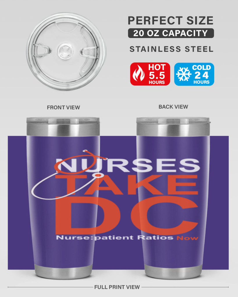 Nurse Take DC Style 336#- nurse- tumbler