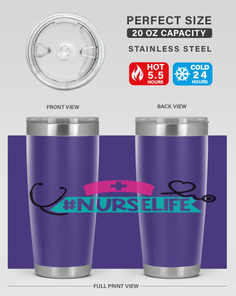 Nurselife Style Style 92#- nurse- tumbler