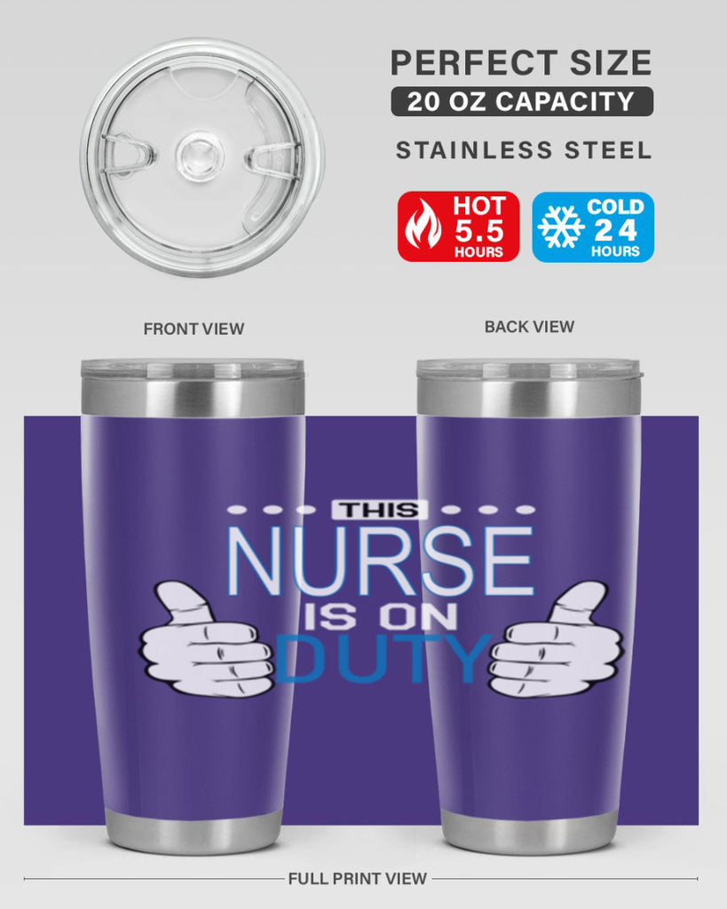 NursetransperntPNG Style 400#- nurse- tumbler