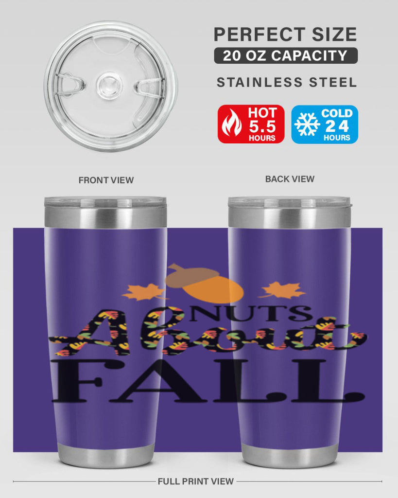 Nutsaboutfall 447#- fall- Tumbler