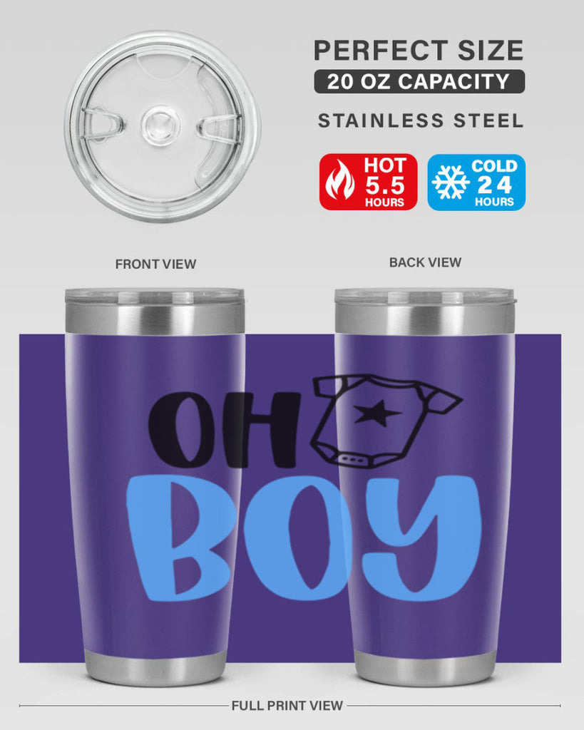 Oh Boy Style 35#- baby- tumbler