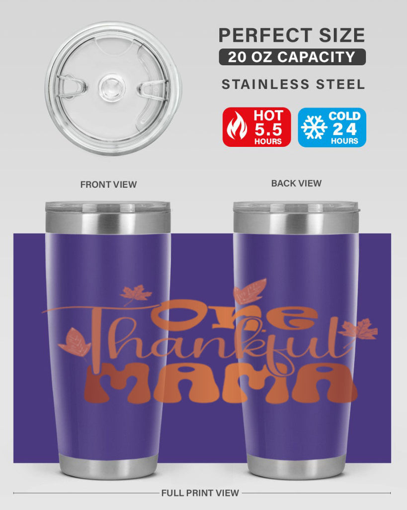 One Thankful Mama 465#- fall- Tumbler