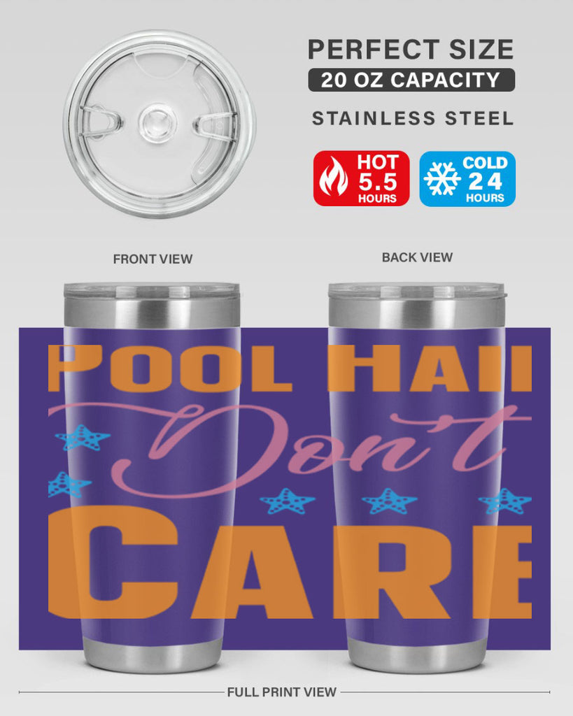 Pool Hair Dont Care 543#- mermaid- Tumbler