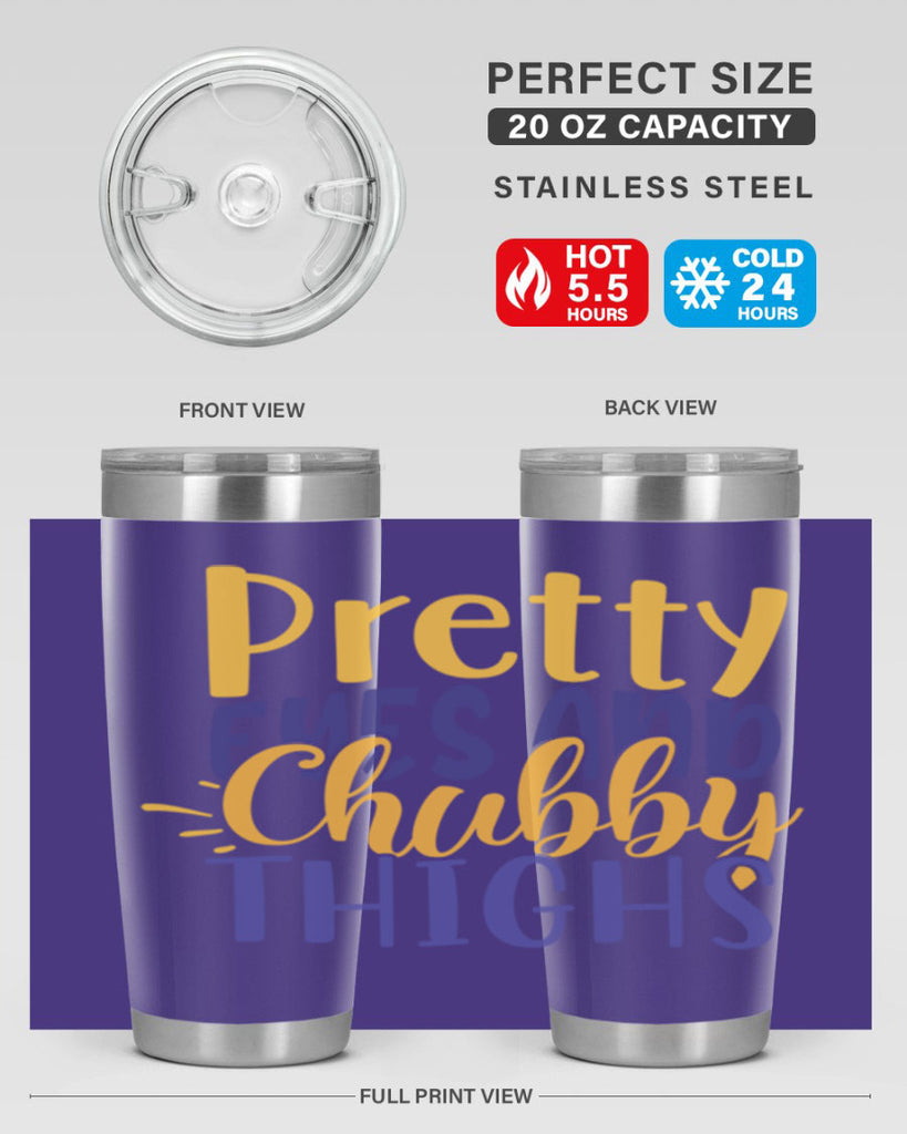 Pretty Eyes And Chubby Thighs Style 203#- baby- tumbler