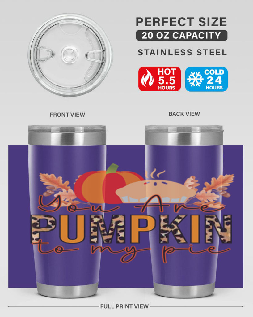 Pumpkin Pie Fall 531#- fall- Tumbler