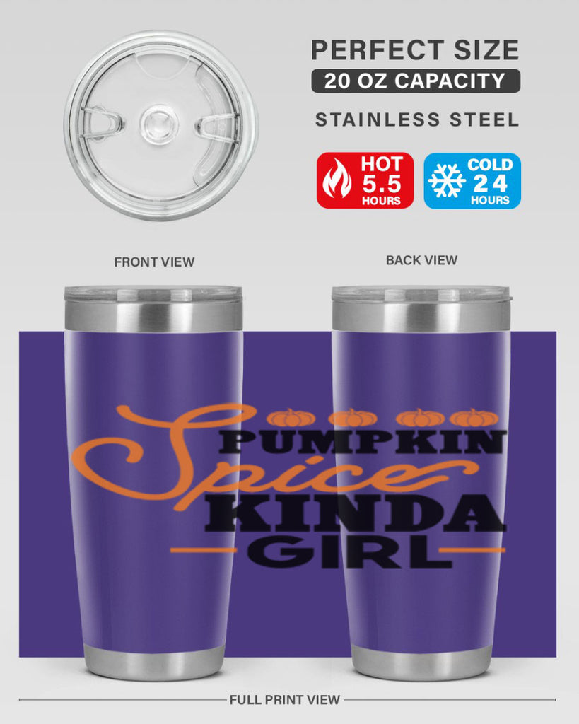 Pumpkin Spice Kinda Girl 552#- fall- Tumbler