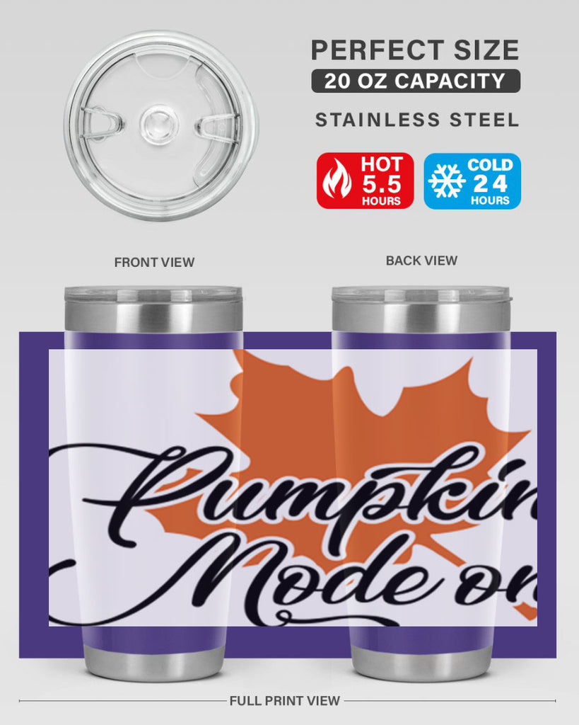 PumpkinModeondesign 563#- fall- Tumbler