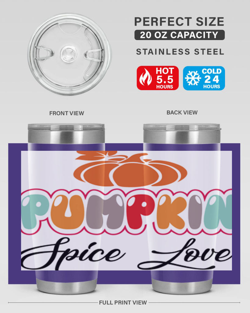 PumpkinSpiceLoverdesign 570#- fall- Tumbler