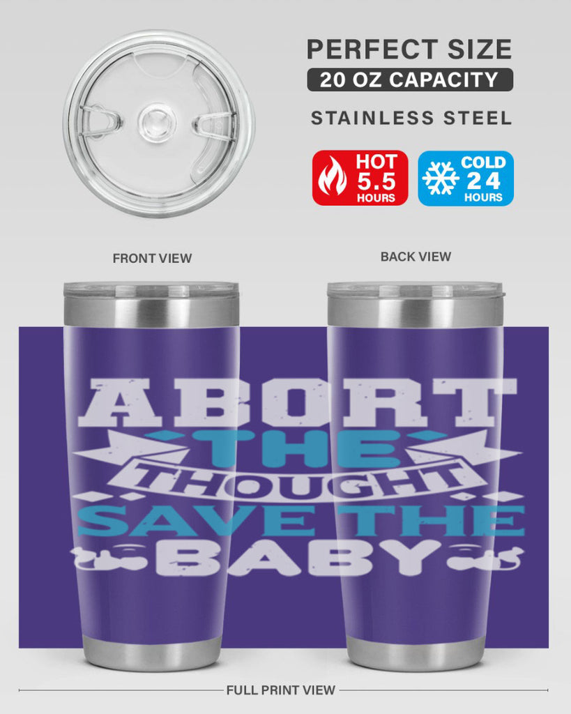 Save the Baby Style 176#- baby- tumbler