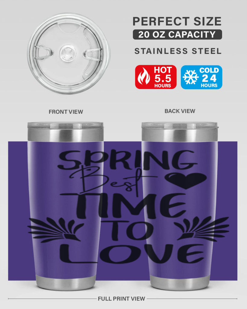 Spring Best Time to Love 414#- spring- Tumbler