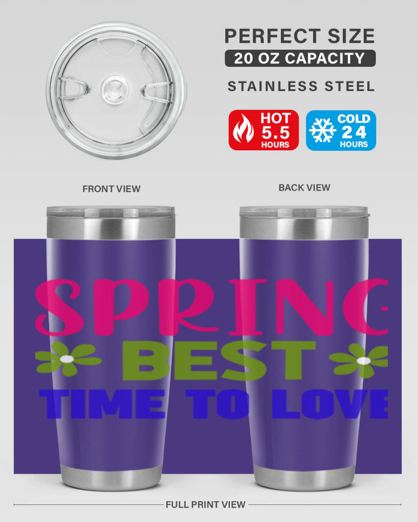 Spring Best Time to Love 416#- spring- Tumbler