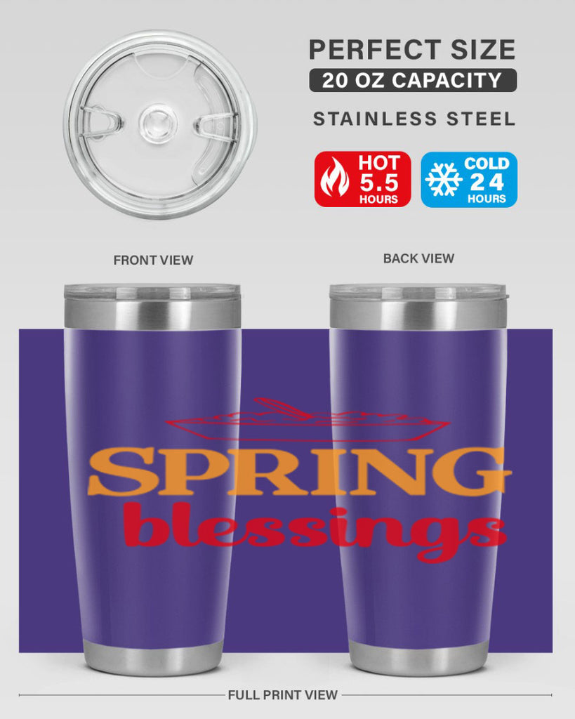 Spring blessings 420#- spring- Tumbler