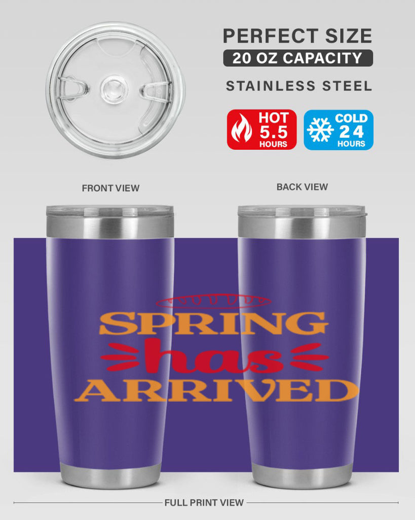 Spring has arrived 427#- spring- Tumbler