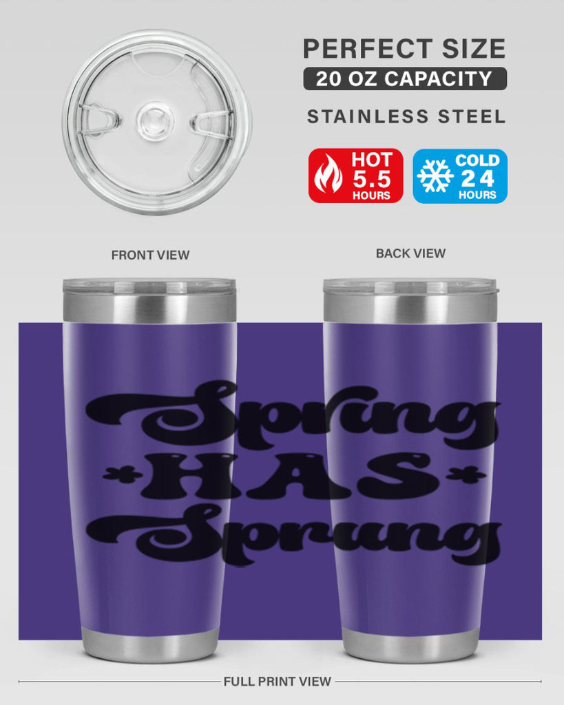 Spring has sprung  492#- spring- Tumbler