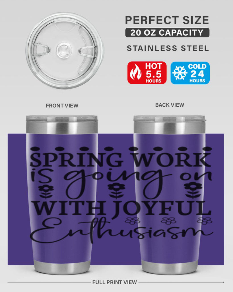 Spring work is going on 521#- spring- Tumbler