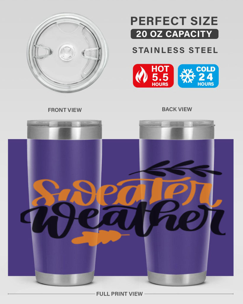 Sweater Weather 510#- fall- Tumbler