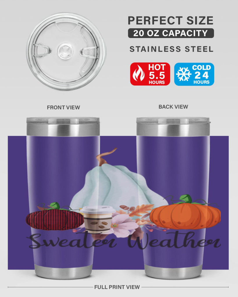 Sweater Weather 588#- fall- Tumbler