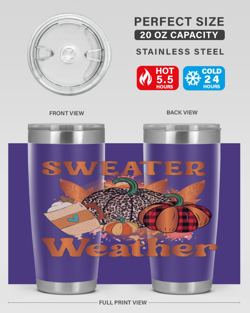 Sweater Weather 589#- fall- Tumbler