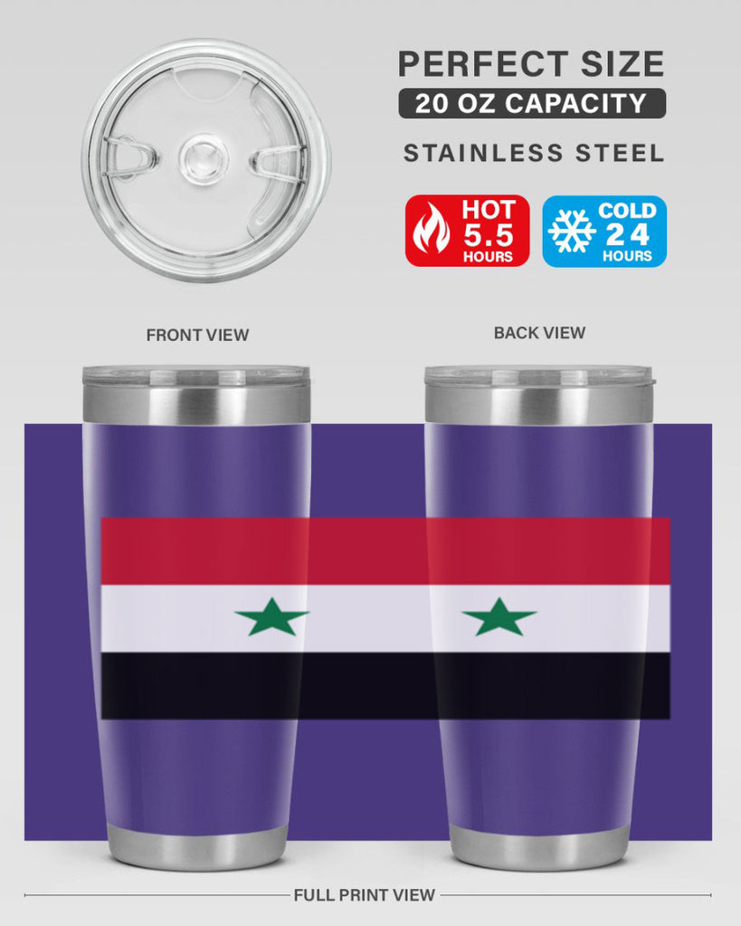 Syria 27#- world flags- Tumbler
