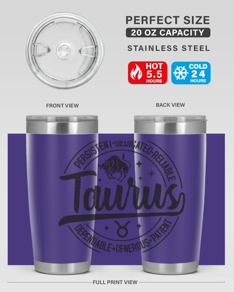 Taurus 494#- zodiac- Tumbler