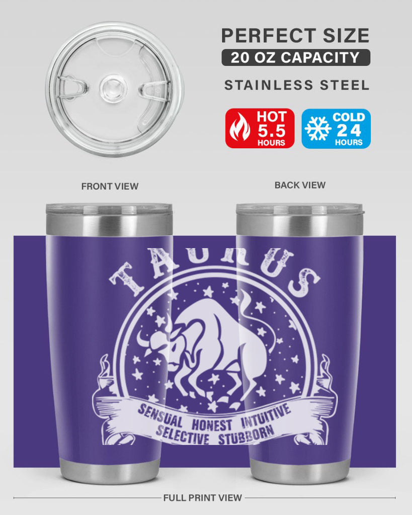 Taurus 6#- zodiac- Tumbler