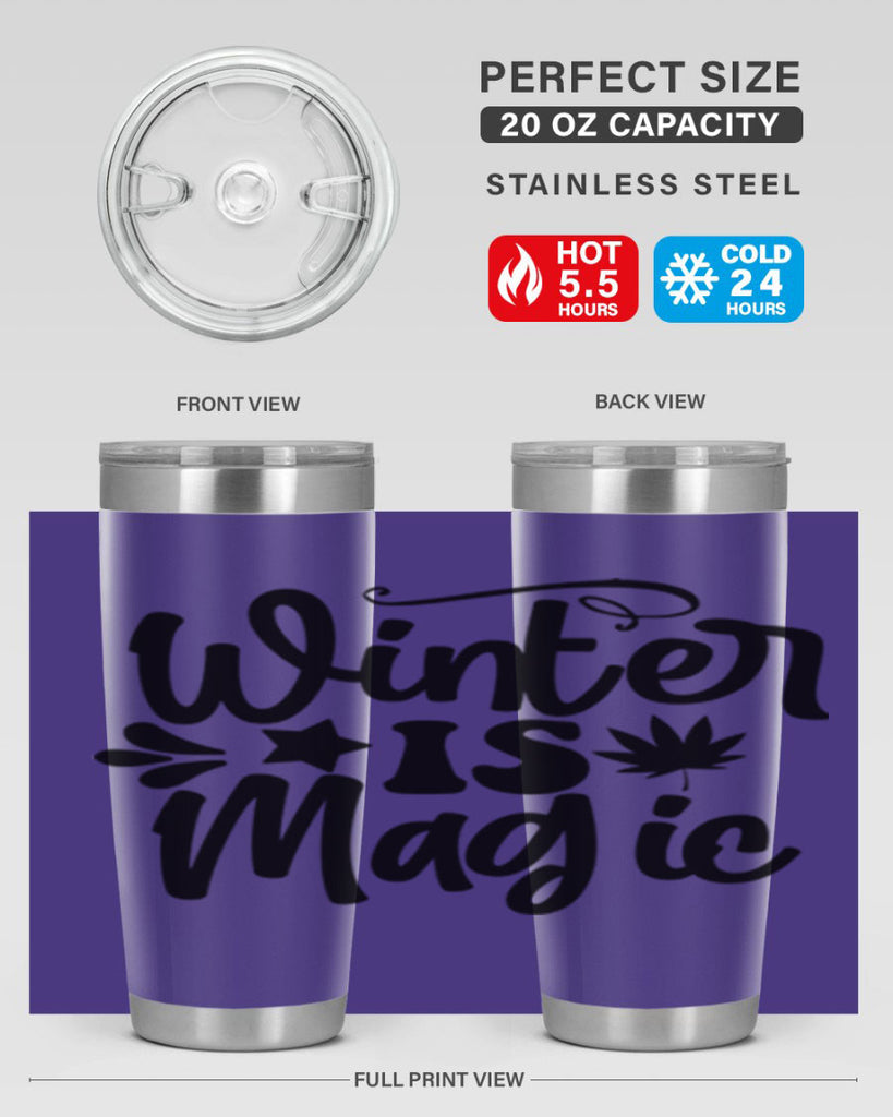 Winter Is Magic 503#- winter- Tumbler