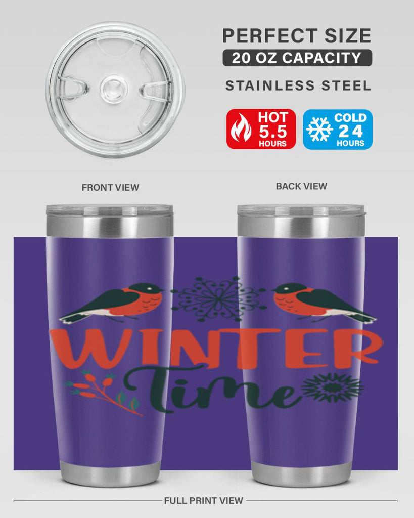 Winter Time 530#- winter- Tumbler