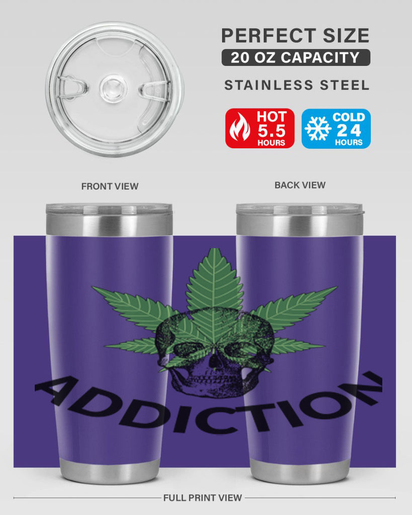 addiction cannabis 7#- marijuana- Tumbler