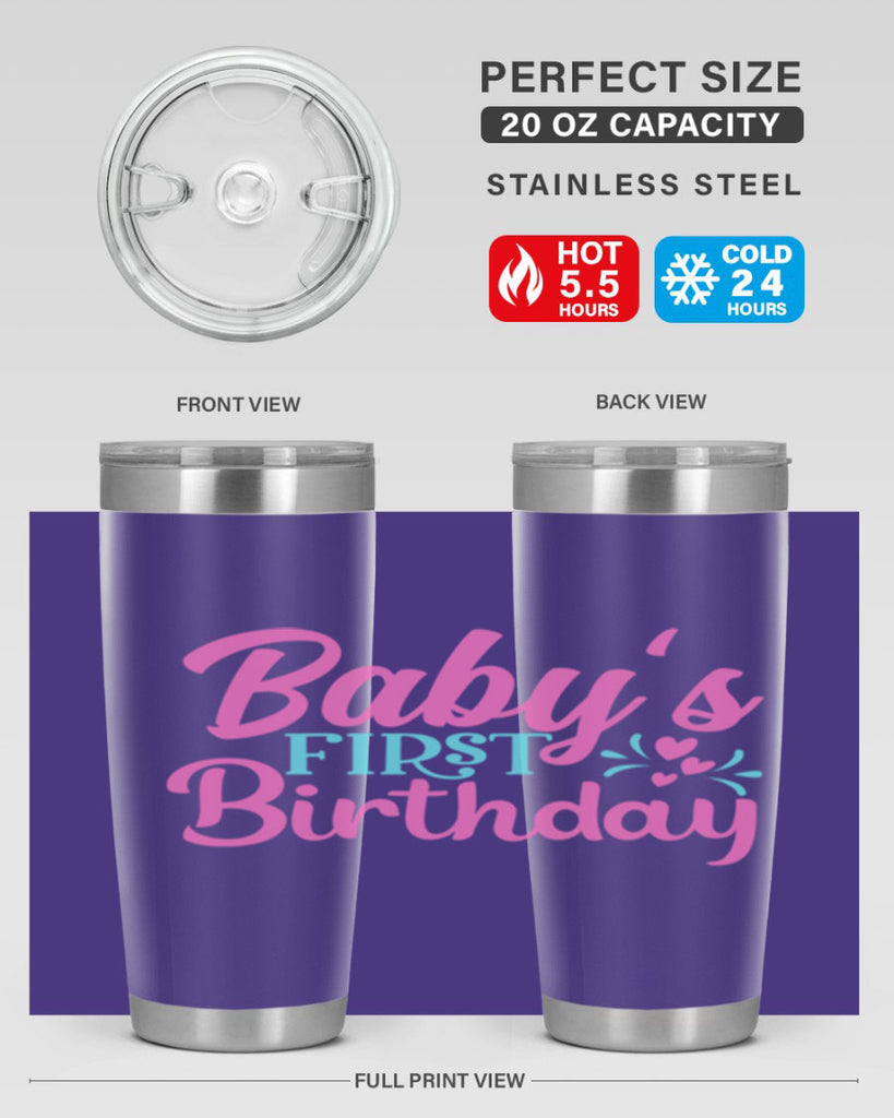 babys first birthday Style 288#- baby- tumbler