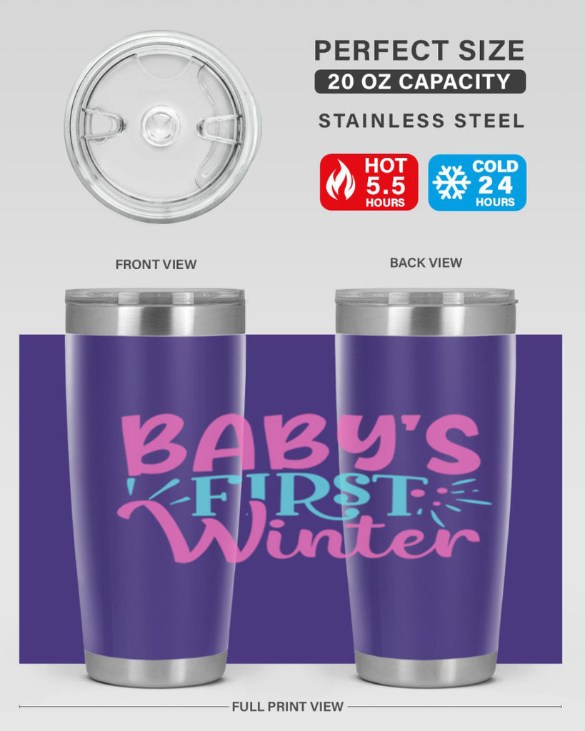 babys first winter Style 280#- baby- tumbler
