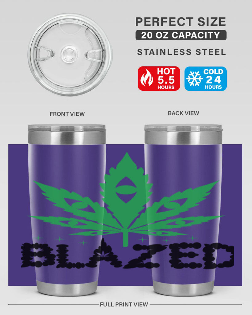 blazed 16#- marijuana- Tumbler