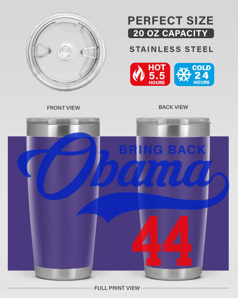 bring back obama jersey 191#- black words phrases- Cotton Tank