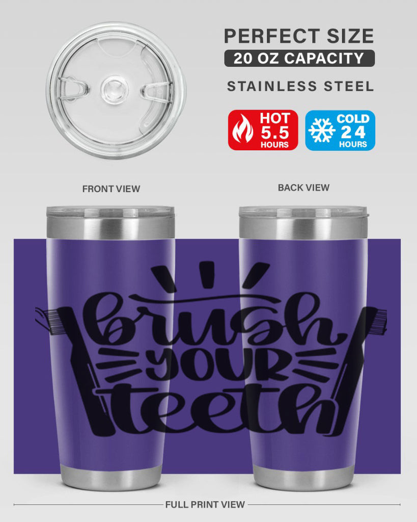 brush your teeth 44#- bathroom- Tumbler