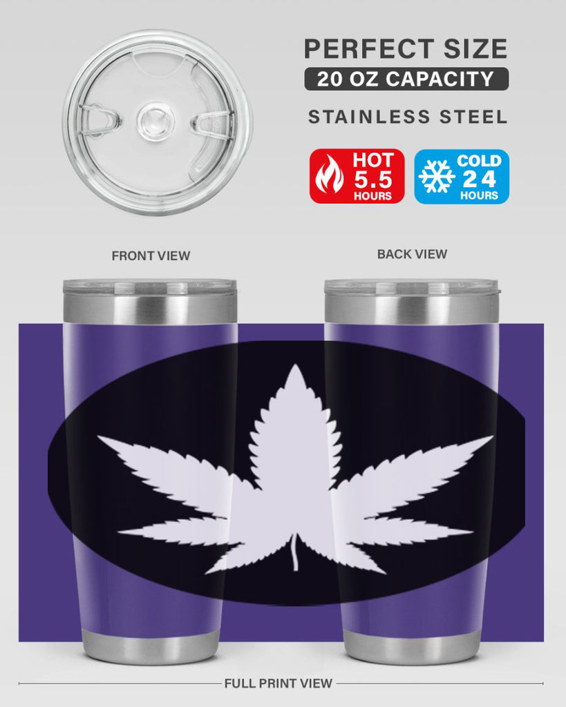 cannabis art l 40#- marijuana- Tumbler