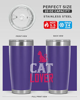 cat lover Style 33#- cat- Tumbler
