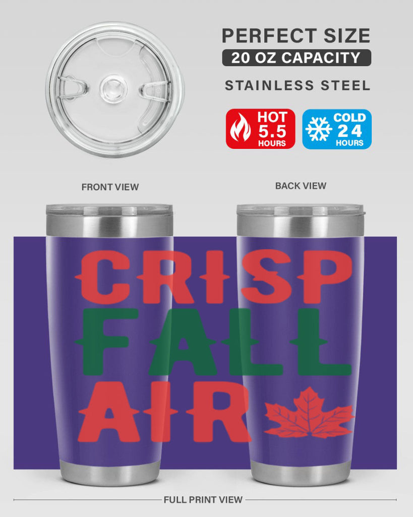 crisp fall air 62#- fall- Tumbler