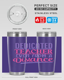 dedicated teacher even from a distance Style 53#- corona virus- Cotton Tank