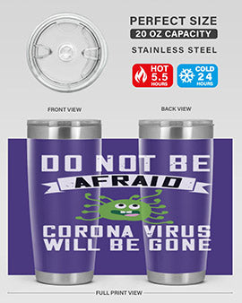 do not be afraid corona virus will be gone Style 56#- corona virus- Cotton Tank