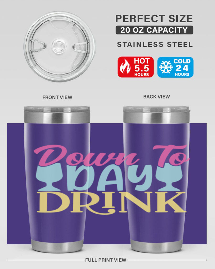 down to day drink 131#- beer- Tumbler