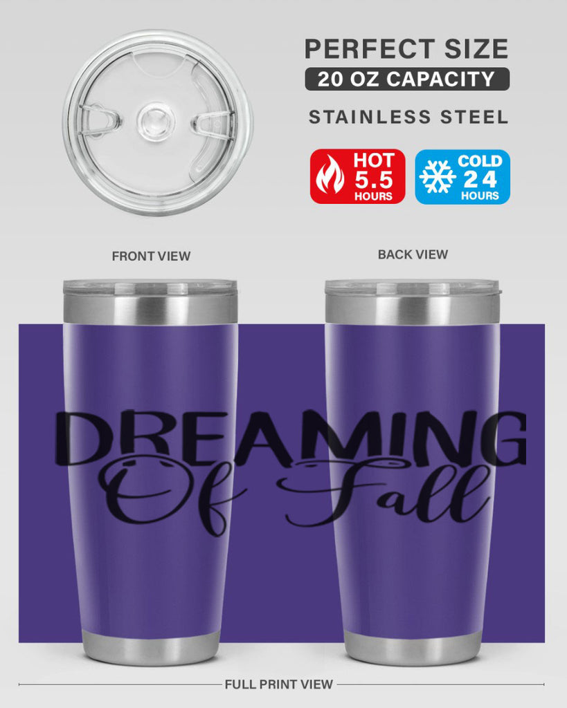 dreaming of fall 71#- fall- Tumbler