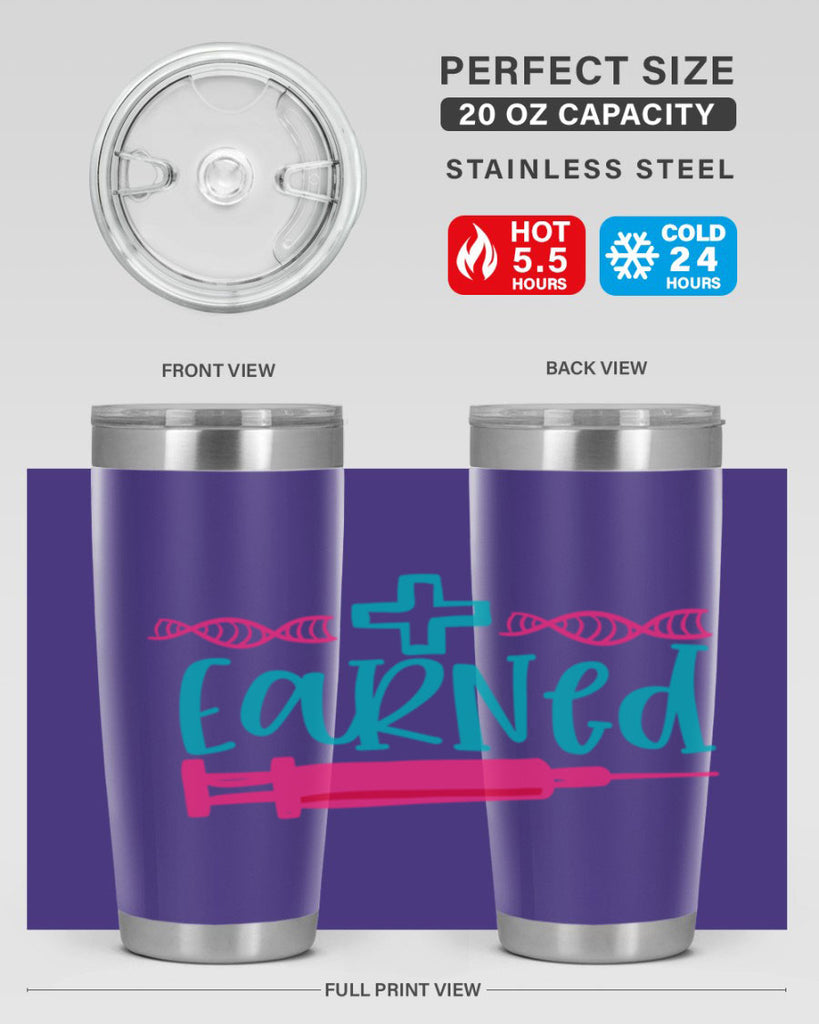 earned Style Style 197#- nurse- tumbler