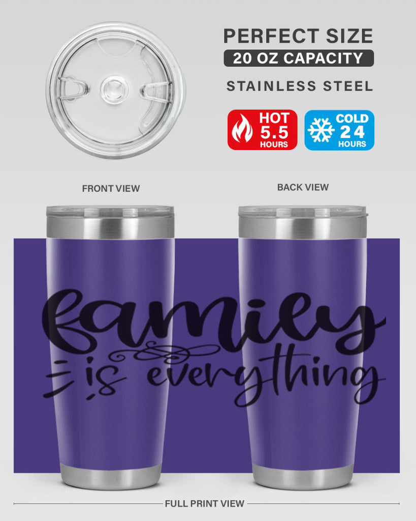 family is everything 72#- home- Tumbler