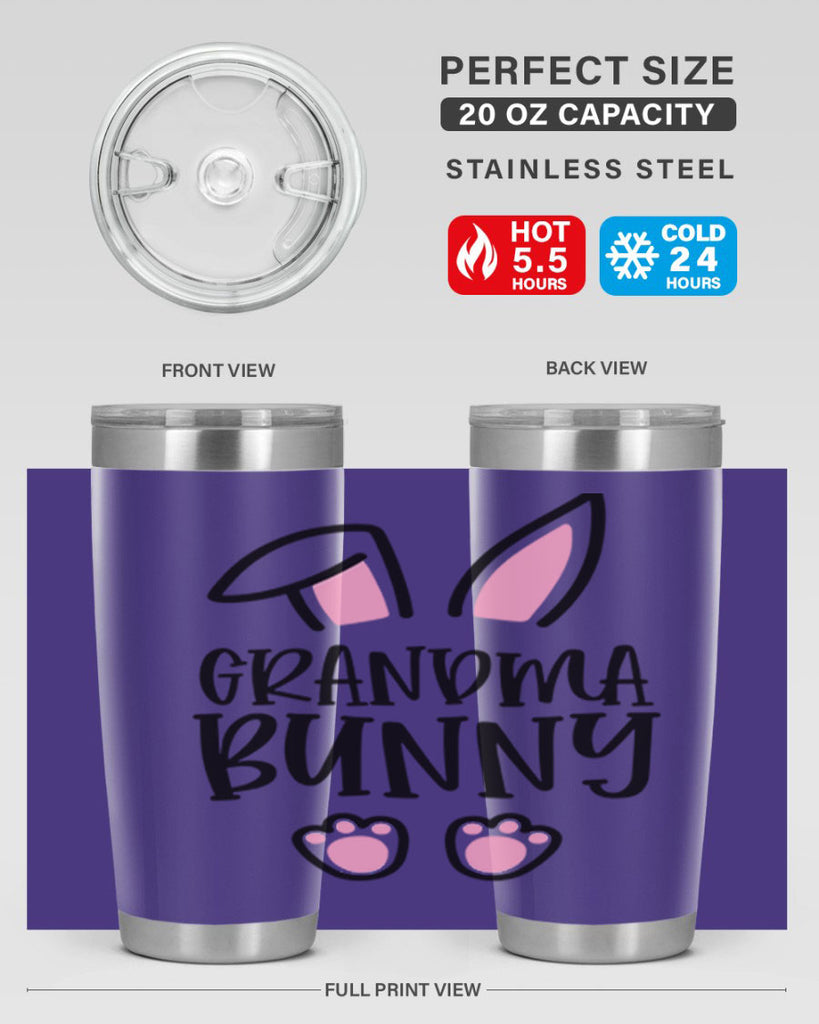 familygrandma bunny 51#- easter- Tumbler